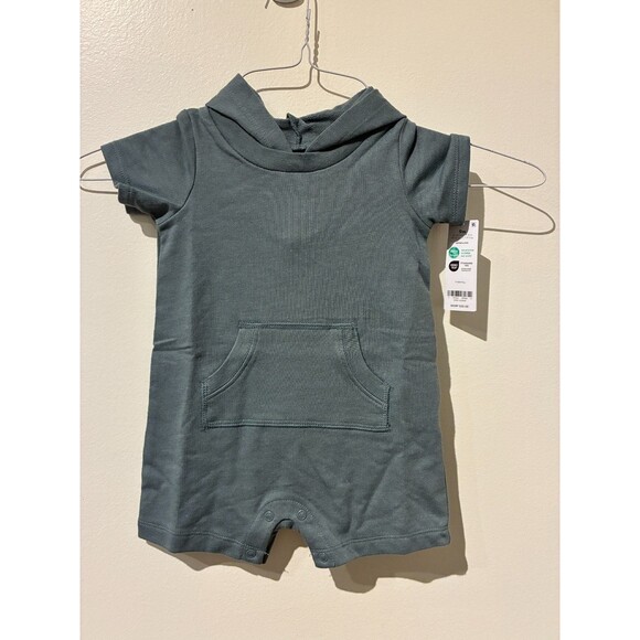 Carter's Other - NWT Carter's Green Dinosaur Hooded Romper - 9M